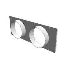 Smith's Circular Spigot (200mm X 2) Air Inlet / Outlet Duct - HACA33022