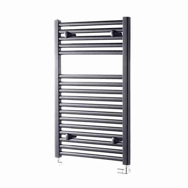 Towelrads Pisa Straight Anthracite Heated Towel Rail 800x500mm - 150002 3 Towelrads Pisa Straight Anthracite Heated Towel Rail 800x500mm - 150002