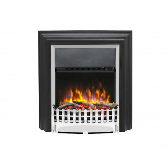 Dimplex Kingsley Deluxe Freestanding Electric Fire Chrome - KNG20X-CH 3 Dimplex Kingsley Deluxe Freestanding Electric Fire Chrome - KNG20X-CH