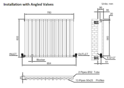 DuraTherm Horizontal Oval Tube Single Panel Designer Radiator - 600 X 780mm White 21 DuraTherm Horizontal Oval Tube Single Panel Designer Radiator - 600 X 780mm White -Heating Equipment Store 144d6858 3700 4efb 8410 36e830b66b74
