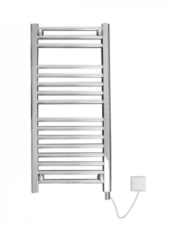 Discount Straight Electric Chrome Towel Rail 1172mm X 750mm - 7MC11E
