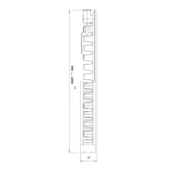 Discount Horizontal Single Panel Single Convector Flat Panel Radiator (Type 11/K1) - 600mm X 1400mm - 6PSS1400 -Heating Equipment Store 18a40e8e cf51 44ea a66a 2727f26c29bb