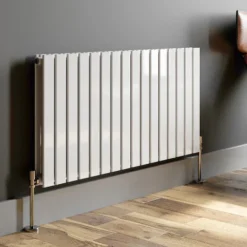 DuraTherm Horizontal Double Flat Panel Designer Radiator - 600 X 1216mm White -Heating Equipment Store 1dc2c5e0 64b6 47f3 b398 793ad8eddf06