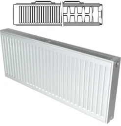 Stelrad Compact K2 Radiator 450mm X 1400mm Double Panel Double Convector - 143725 9 Stelrad Compact K2 Radiator 450mm X 1400mm Double Panel Double Convector - 143725 -Heating Equipment Store 1fef9415 5e9f 46e3 b530 47a04aff0634