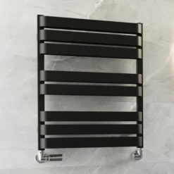 Terma Warp T Bold Heated Towel Rail 655x500mm Matt Black - WGWTB065050-KS95SX -Heating Equipment Store 25aa0895 abed 4db9 a9e4 c35d94ceb960