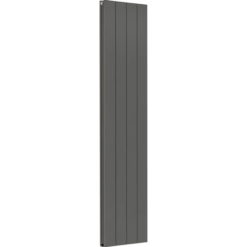 Towelrads Ascot Anthracite Aluminium Double Designer Radiator 1800x305mm - 510085