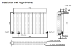 DuraTherm Horizontal Double Flat Panel Designer Radiator - 600 X 912mm Anthracite -Heating Equipment Store 2a9a35b4 9e34 41ee a461 cb5d04429d12