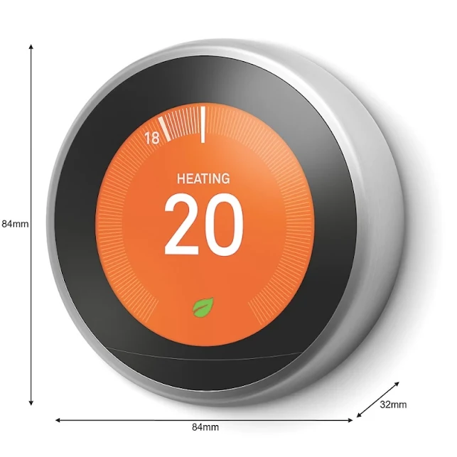 Nest Learning Thermostat Pro 3rd Generation Stainless Steel - HF001631-GB 5 Nest Learning Thermostat Pro 3rd Generation Stainless Steel - HF001631-GB - Image 3