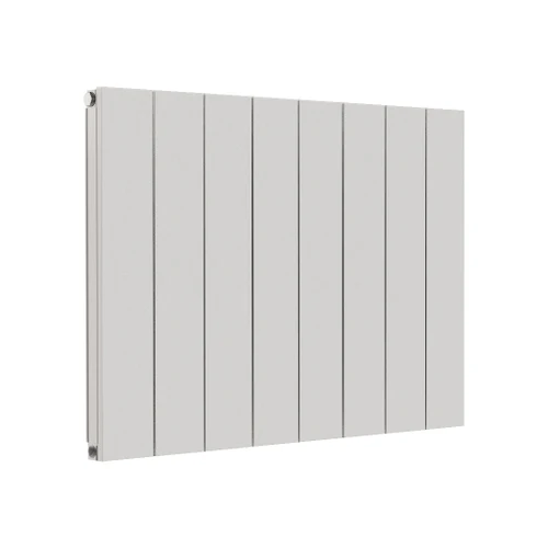 Towelrads Ascot White Aluminium Single Designer Radiator 600x817mm - 510030 3 Towelrads Ascot White Aluminium Single Designer Radiator 600x817mm - 510030