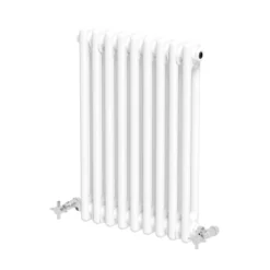 Park Lane Traditional Colosseum Double Bar Column Radiator White 600 X 425mm -Heating Equipment Store 31fa3b18 f1b9 4449 98a5 edaea25b17d2