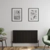 DuraTherm Horizontal Double Flat Panel Designer Radiator - 600 X 1216mm Black 2 DuraTherm Horizontal Double Flat Panel Designer Radiator - 600 X 1216mm Black -Heating Equipment Store 34af3bf5 7d79 4998 88d0 2fe79484c419