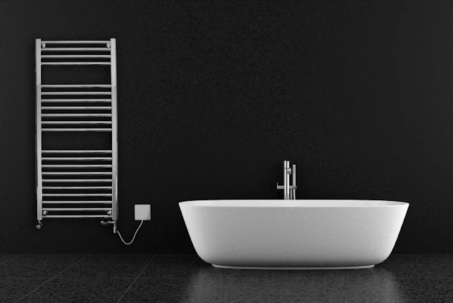 Discount Straight 1269mm X 500mm Dual Fuel Towel Rail Chrome - 5E12CDF 4 Discount Straight 1269mm X 500mm Dual Fuel Towel Rail Chrome - 5E12CDF - Image 2