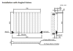 DuraTherm Horizontal Single Flat Panel Designer Radiator - 600 X 756mm Anthracite -Heating Equipment Store 395fe22f 59a7 4ee0 aa04 b6edebca40b1