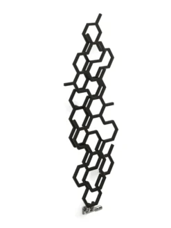 Terma Hex Designer Radiator 1700x573mm Matt Black - WGH2X170057KS95ZX