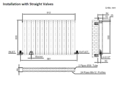 DuraTherm Horizontal Double Flat Panel Designer Radiator - 600 X 912mm Anthracite -Heating Equipment Store 3e3d1a95 1fb0 48c4 bc07 d36571f1e6a3