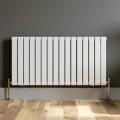DuraTherm Horizontal Double Flat Panel Designer Radiator - 600 X 1216mm White -Heating Equipment Store 3e661856 30a6 4c7c be63 d60e3eb50d5a