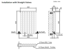 DuraTherm Horizontal Oval Tube Double Panel Designer Radiator - 600 X 420mm White -Heating Equipment Store 4278c26c e001 4388 b0f6 579d0e3ebd61