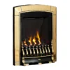 Flavel Caress Traditional HE Inset Gas Fire Slide Control Brass
