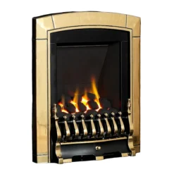 Flavel Caress Traditional HE Inset Gas Fire Slide Control Brass
