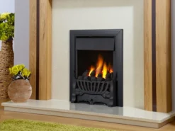 Flavel Kenilworth Plus Gas Fire - Slide Control - Black - FKPC26SN