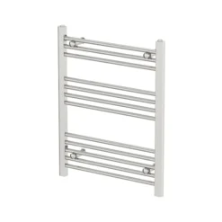 Essentials Heated Towel Rail Chrome 750 X 600mm Flat -Heating Equipment Store 4b7e6dc4 570a 4a9e af6c d263de89c3d7