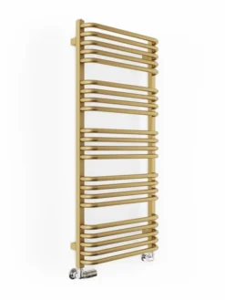 Terma Alex Heated Towel Rail 1140x500mm Brass - WGALE114050-KBRASX -Heating Equipment Store 4fe0afc2 0c27 455b 8c21 3aaf59b85367
