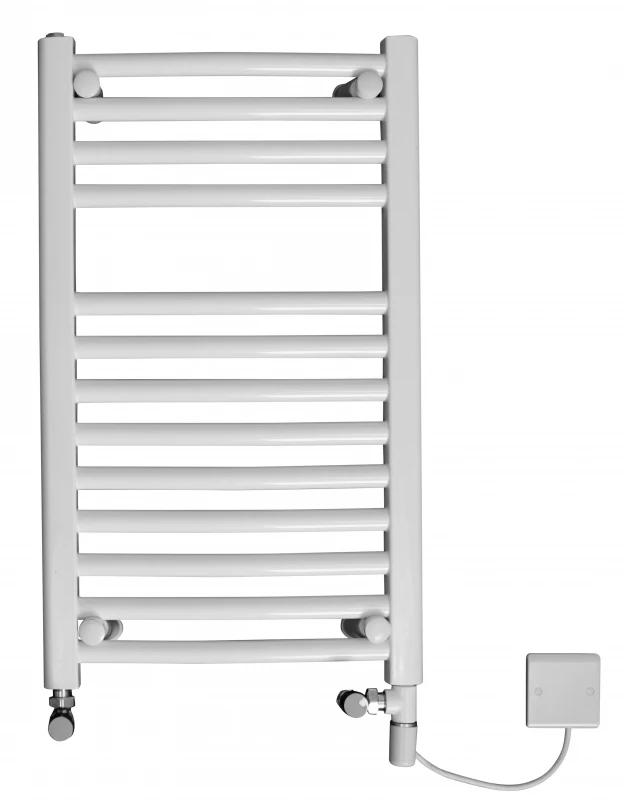 Discount Curved Dual Fuel White Towel Rail 1750mm X 500mm - 5MA17DF 3 Discount Curved Dual Fuel White Towel Rail 1750mm X 500mm - 5MA17DF