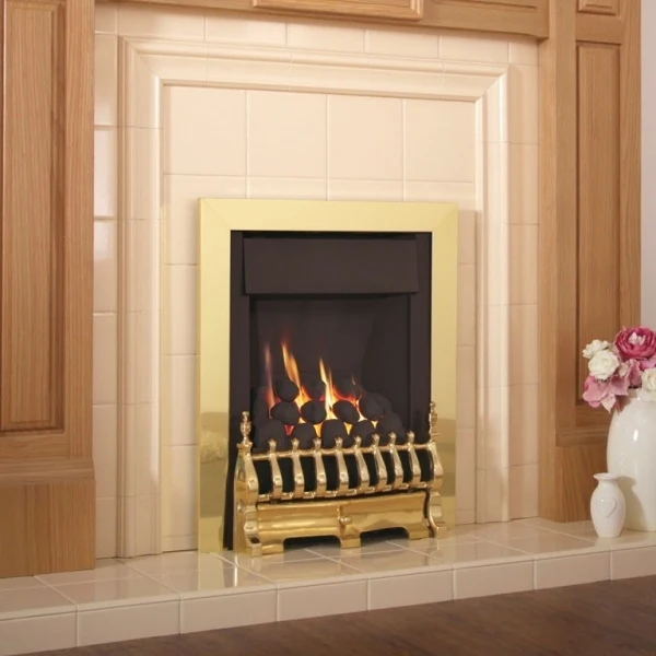 Flavel Windsor Traditional Plus HE Gas Fire Brass 3 Flavel Windsor Traditional Plus HE Gas Fire Brass