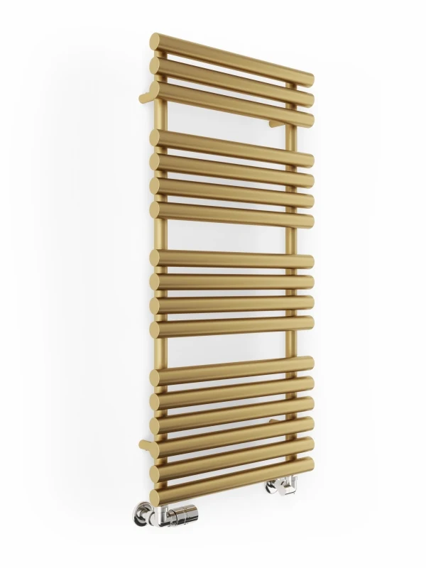 Terma Rolo-Towel Heated Towel Rail 1085x520mm Brass - WGROT108052-KBRASX 3 Terma Rolo-Towel Heated Towel Rail 1085x520mm Brass - WGROT108052-KBRASX