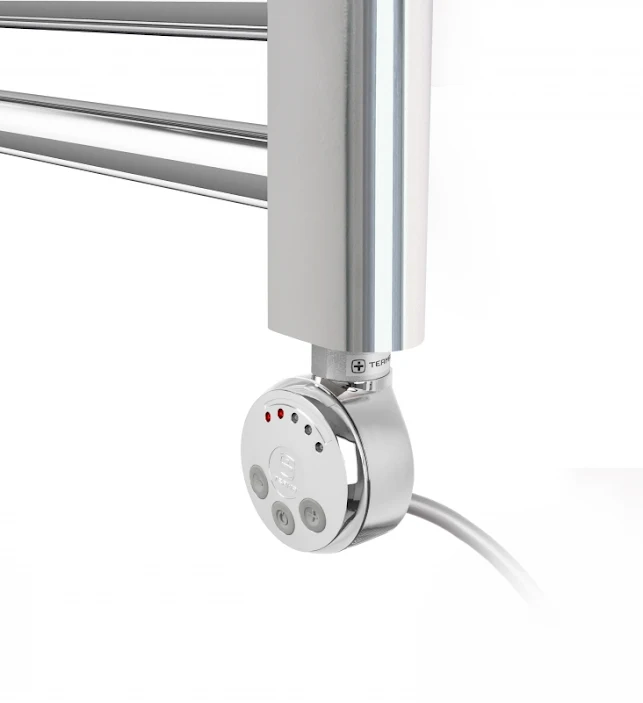 Terma Leo Electric Towel Rail With MEG Element 1800x600mm Chrome - WLLLE180060-KCROE8MEGP 6 Terma Leo Electric Towel Rail With MEG Element 1800x600mm Chrome - WLLLE180060-KCROE8MEGP - Image 4