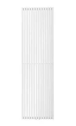 Ultraheat Klon 1500mm X 535mm Vertical Tubular Radiator Traffic White - KD1514W