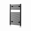 Towelrads Pisa 25mm Black Straight Heated Towel Rail 800x400mm - 170001 1 Towelrads Pisa 25mm Black Straight Heated Towel Rail 800x400mm - 170001 -Heating Equipment Store 616cec87 3558 478f 8d76 f598122d71fb