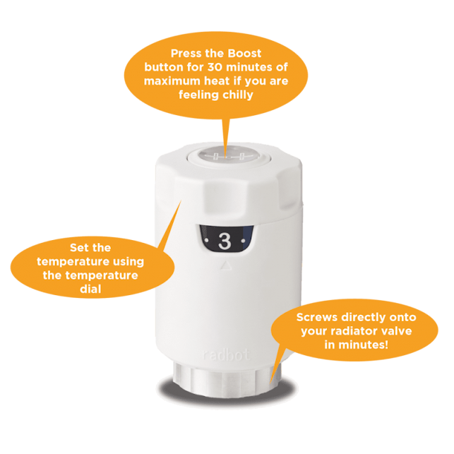 Secure Radbot 1 Intelligent Thermostatic Radiator Valve 5 Secure Radbot 1 Intelligent Thermostatic Radiator Valve - Image 3