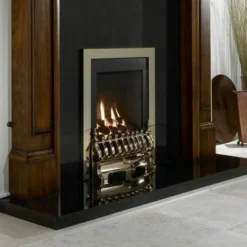 Flavel Windsor Traditional Coal Slimline Gas Fire Brass