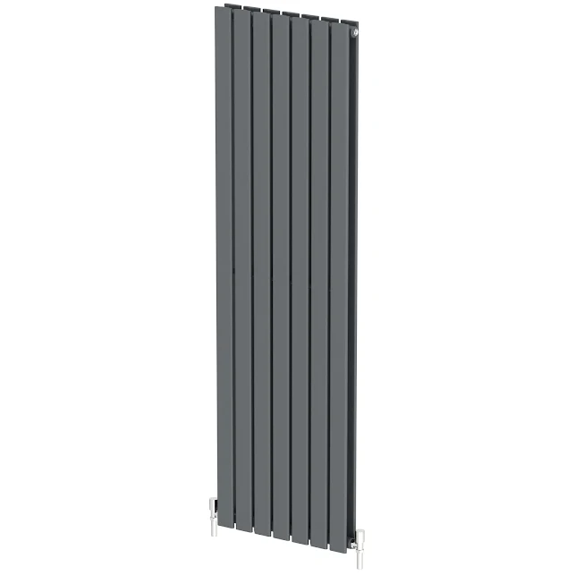 DuraTherm Vertical Double Flat Panel Designer Radiator - 1800 X 532mm Anthracite 8 DuraTherm Vertical Double Flat Panel Designer Radiator - 1800 X 532mm Anthracite - Image 6