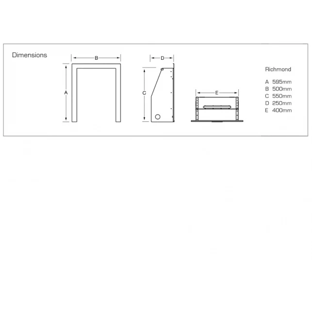 Flavel Richmond Gas Fire Slide Control Brass 4 Flavel Richmond Gas Fire Slide Control Brass - Image 2