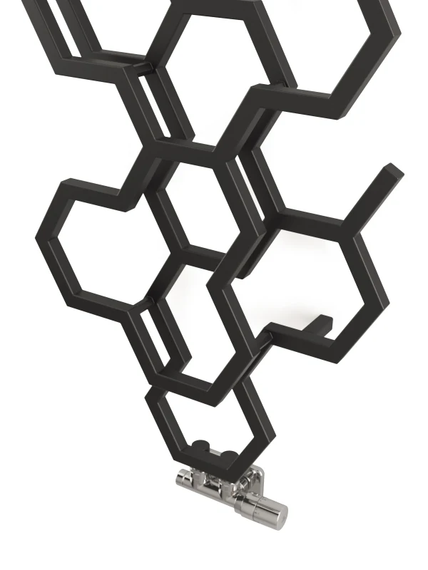 Terma Hex Designer Radiator 1700x573mm Matt Black - WGH2X170057KS95ZX 6 Terma Hex Designer Radiator 1700x573mm Matt Black - WGH2X170057KS95ZX - Image 4