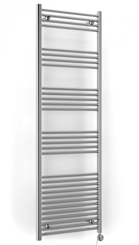 Terma Leo Electric Towel Rail With MEG Element 1800x600mm Chrome - WLLLE180060-KCROE8MEGP 5 Terma Leo Electric Towel Rail With MEG Element 1800x600mm Chrome - WLLLE180060-KCROE8MEGP - Image 3
