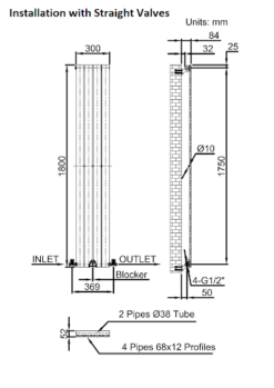 DuraTherm Vertical Single Flat Panel Designer Radiator - 1800 X 300mm White 20 DuraTherm Vertical Single Flat Panel Designer Radiator - 1800 X 300mm White -Heating Equipment Store 768669b1 cec6 4bd7 8d6b d051fbe65288 1