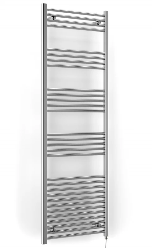 Terma Leo Electric Towel Rail With SIM Element 1800x600mm Chrome - WLLLE180060-KCROE8SIMP01 4 Terma Leo Electric Towel Rail With SIM Element 1800x600mm Chrome - WLLLE180060-KCROE8SIMP01 - Image 2