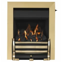 Valor Trueflame Full Depth Convector Full Trim Gas Fire Brass