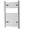 Towelrads Richmond Straight Chrome 1186mm X 600mm Thermostatic Electric Towel Rail - 136009