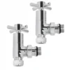 Ultraheat 15mm Modern Cross Head Angled Manual Radiator Valve And Lockshield Pack - Chrome - QUA850C 1 Ultraheat 15mm Modern Cross Head Angled Manual Radiator Valve And Lockshield Pack - Chrome - QUA850C -Heating Equipment Store 84848219 f2a8 45ce b947 460ec1174cf0