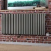 Terma Nemo Electric Horizontal 530mm X 1185mm Designer Radiator Metallic Stone - WLNEM053118-SMSTE7TS1D