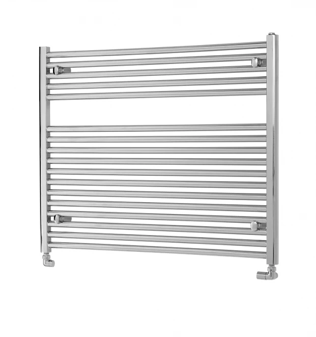 Pisa Chrome Horizontal Towel Rail - 800mm X 1000mm - HZ8001000 - 140064 3 Pisa Chrome Horizontal Towel Rail - 800mm X 1000mm - HZ8001000 - 140064