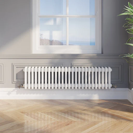 Park Lane Traditional Colosseum Triple Bar Column Radiator White 300 X 1190mm 3 Park Lane Traditional Colosseum Triple Bar Column Radiator White 300 X 1190mm