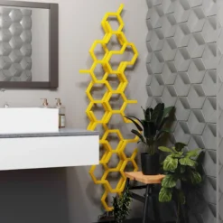 Terma Hex Designer Radiator 1700x573mm Mustard - WGH2X170057K104ZX