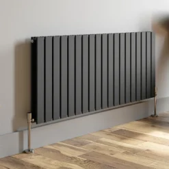 DuraTherm Horizontal Double Flat Panel Designer Radiator - 600 X 1444mm Anthracite -Heating Equipment Store 98f8920f fa0e 4807 91f5 edc4a235ae9a