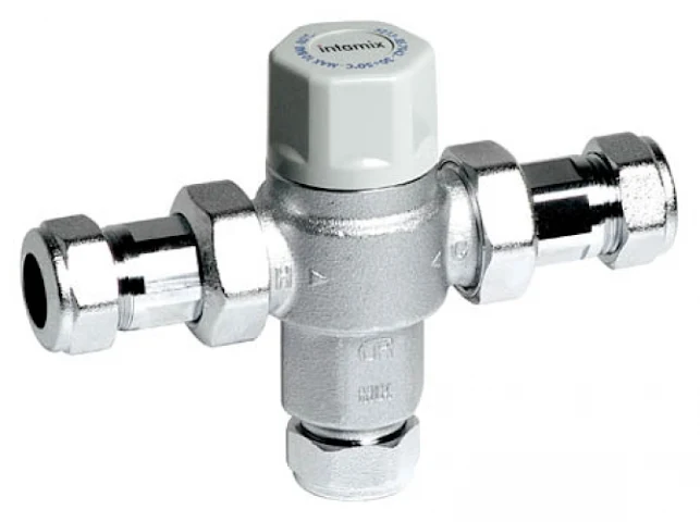 22mm Intamix Thermostatic Mixing Valve - 40022CP 3 22mm Intamix Thermostatic Mixing Valve - 40022CP