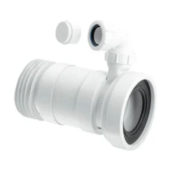 McAlpine 4" Flexible Universal Boss Pan Connector - WC-F23RV